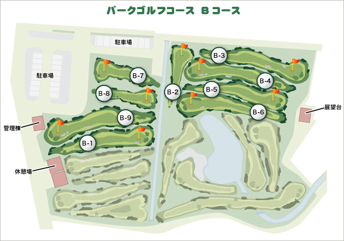 パークゴルフ Bコース